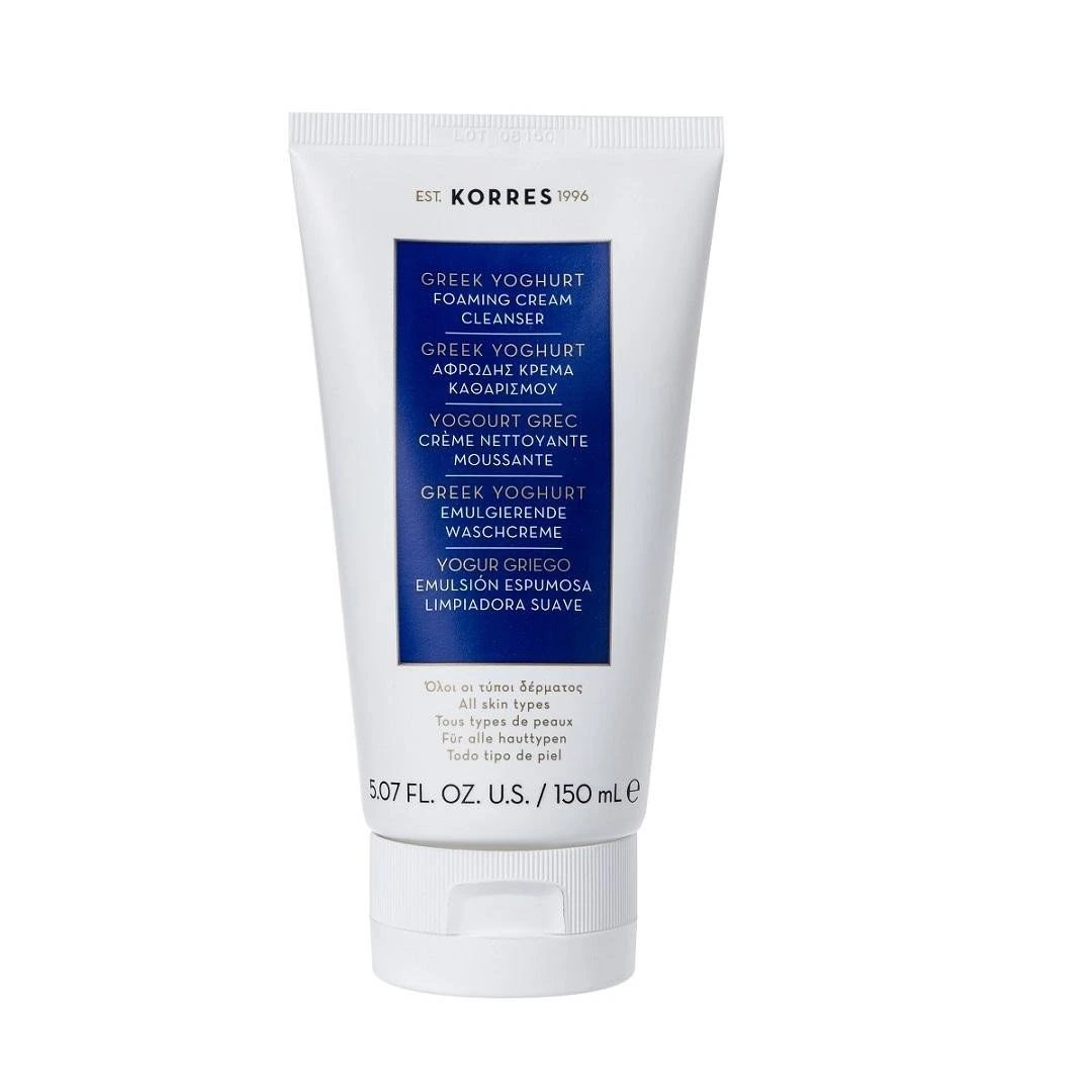 KORRES Greek Yoghurt Foaming Cream Cleanser 3 KORRES Greek Yoghurt Foaming Cream Cleanser