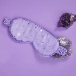 Crystalized Silk Eye Mask - Lilac -Stralend Schoon KXDgqm1103801 3 dgl NL