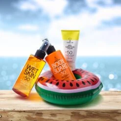 Wet Skin Sun Protection SPF 50 Face & Body -Stralend Schoon W7GCQG167088 4 dgl DE