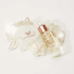 Clear Quartz Crystalized Set: Serum + Gua Sha -Stralend Schoon jLCibi1103819 3 dgl NL