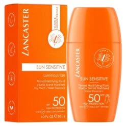 Lancaster Sun CareSun Sensitive Tinted Mattifying Fluid SPF 50 -Stralend Schoon jp3Icy1072112 1 dgl NL