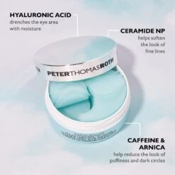 Peter Thomas Roth Water Drench™ Hyaluronic Cloud Hydra-Gel Eye Patches -Stralend Schoon k7c9qW110495 3 global